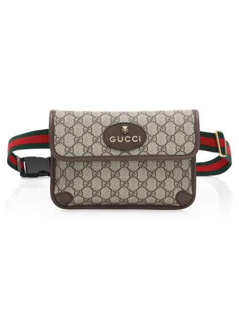 gucci neo vintage belt bag saks|neo vintage canvas belt bag.